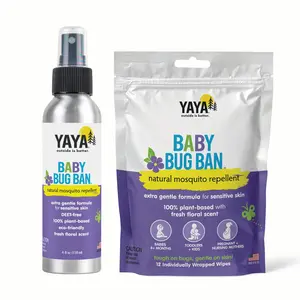 BABY BUG BAN™ Natural Bug Repellent + Wipes Bundle