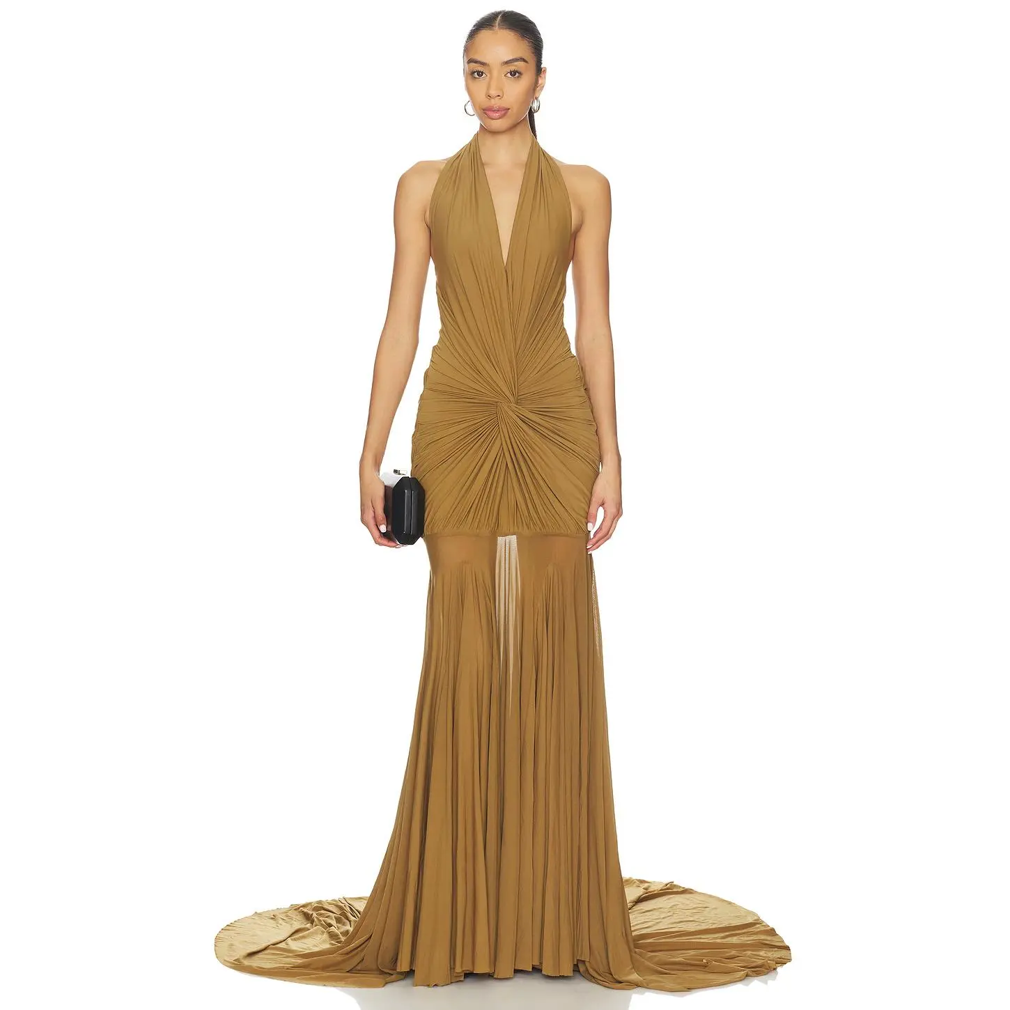 Deme by Gabriella Chloe Dress in Sand Green Deme by Gabriella Chloe Dress in Sand Green