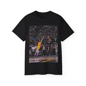 Jamal Murray Game Winner Tee - Men's Basketball T-Shirt Classic Cotton Fabric Menswear Top Medium