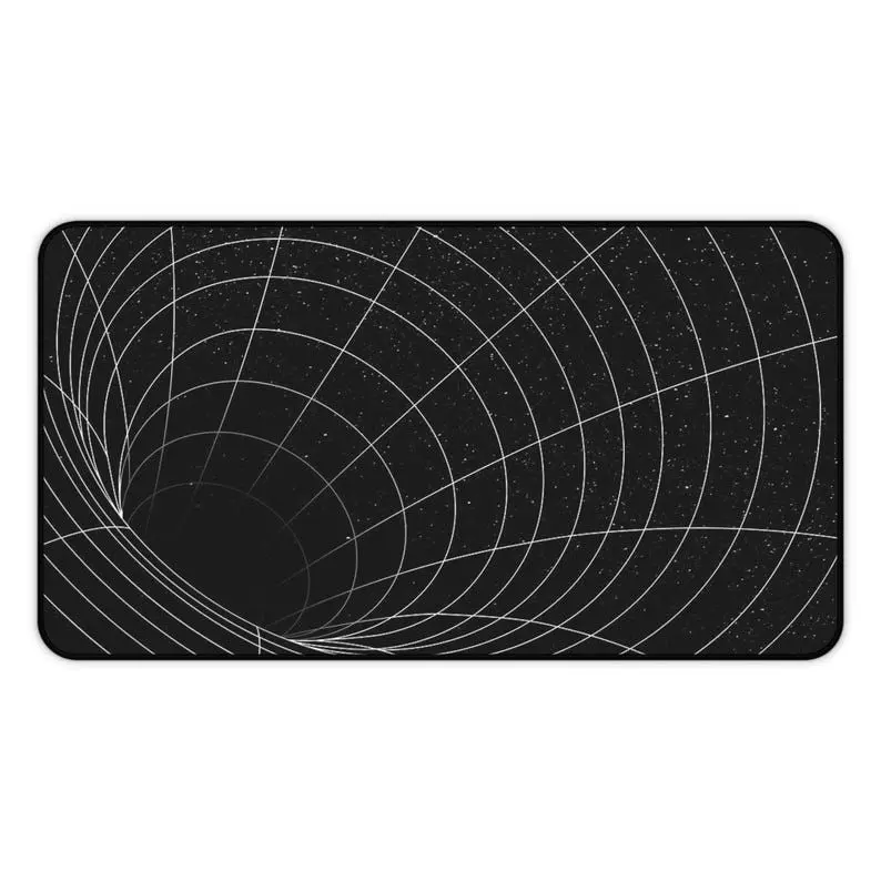 Cosmic Desk Mat | Galaxy Printer Mat for Home Office, Geek Gift, Tech Decor, Astronaut, Space Lover, Wormhole