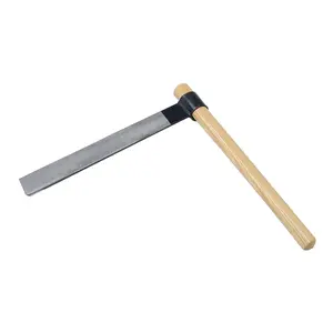 212 MAIN Timber Tuff TMW-62 Anodized Shingle Froe Tool - Heavy-Duty Steel Blade, Wooden Grip Handle (Outdoor Leisure Heavy Duty Tool)