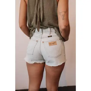 Wrangler Cowboy Bleach Shorts