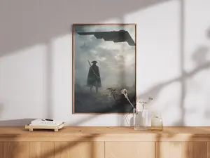 ( NOT FRAME ) Freedom Under Watchful Wings Poster