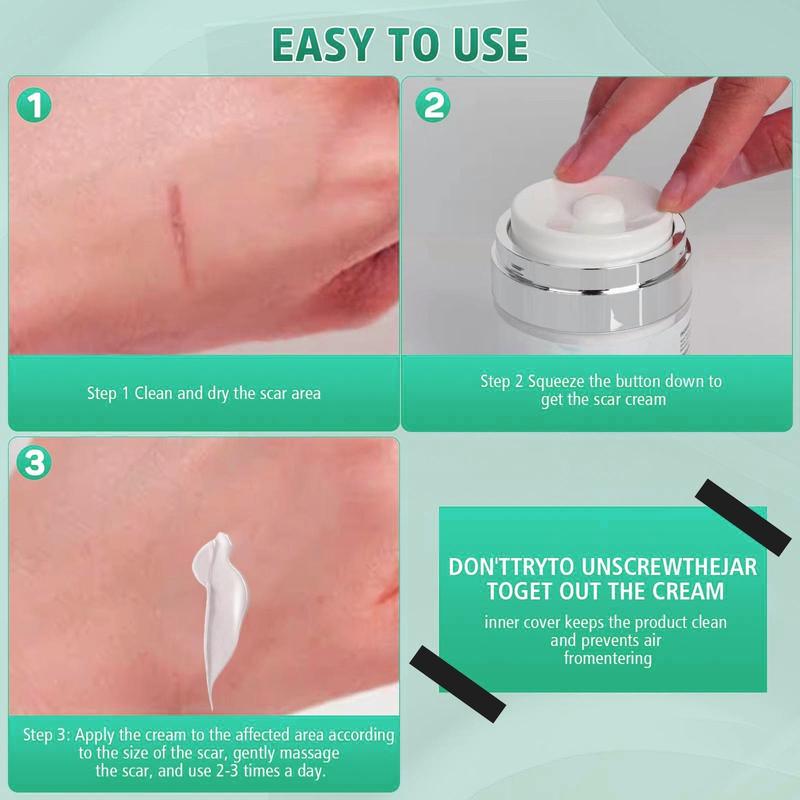 PUMKOT 2% Silicone Scar Repair Cream for Stretch Marks Loose Skin Surgical Scars Old & New Scars Skin Repair and Firming