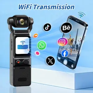 Pocket-Sized handheld digital camera Outdoor Sports Riding Handheld Video Camera, Wild Landscape Camera, Travel Sports Camera, HD Portable Sports Handheld Camera, Riding Sports Camera Night Vision, 180 Degree Swivel Lens, Sports Camera, 1.69 Inch LC Weara