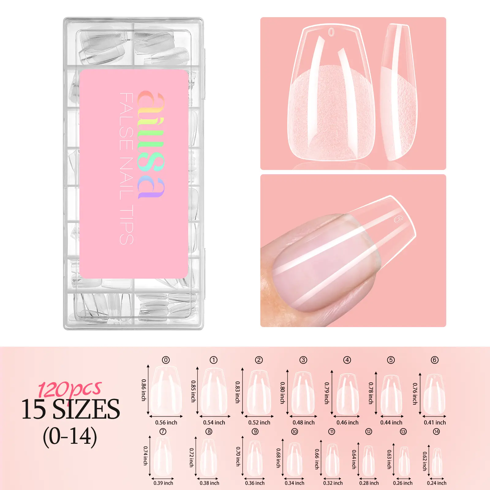 Matte Grip Fit-M Coffin-120pcs