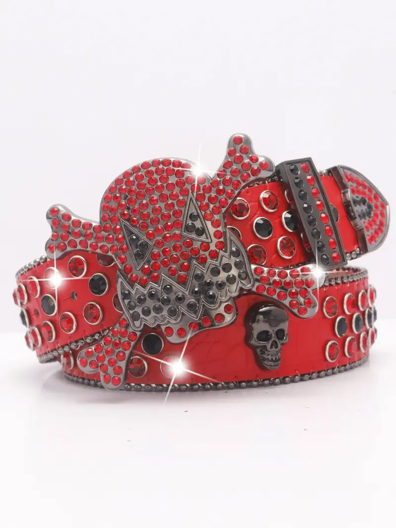 rhinestone belt men - TikTok Shop display picture 1