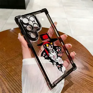 Cool Japanese Anime Hellsing Ultimate Character Hellsing Phone Case Compatible with for samsung for galaxy S25 S24 S23 S22 S21 FE Ultra Plus 4G 5G, Shockproof Transparent Soft Back Cover, Phone Case/cover/covers, Phone Shell, Handy Cover
