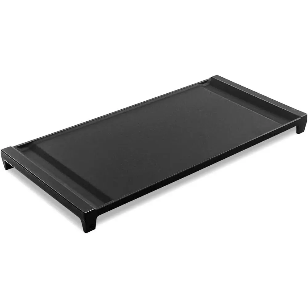 Upgraded WB31X24738 Griddle Replacement for GE Gas Stove, WB31X24998 Cast Iron Center Pan for Gas Range Parts Stove Top Pan Griddle Cooktop
