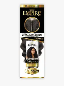 Sensationnel Empire Human Hair Closure, 12in