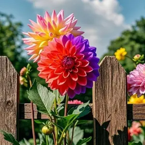 200 Pcs Mixed-Color Dahlia Seeds – Brilliant Blooms for Long-Lasting Garden Beauty