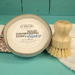 Re-Ewe'able Solid Dishwashing Soap