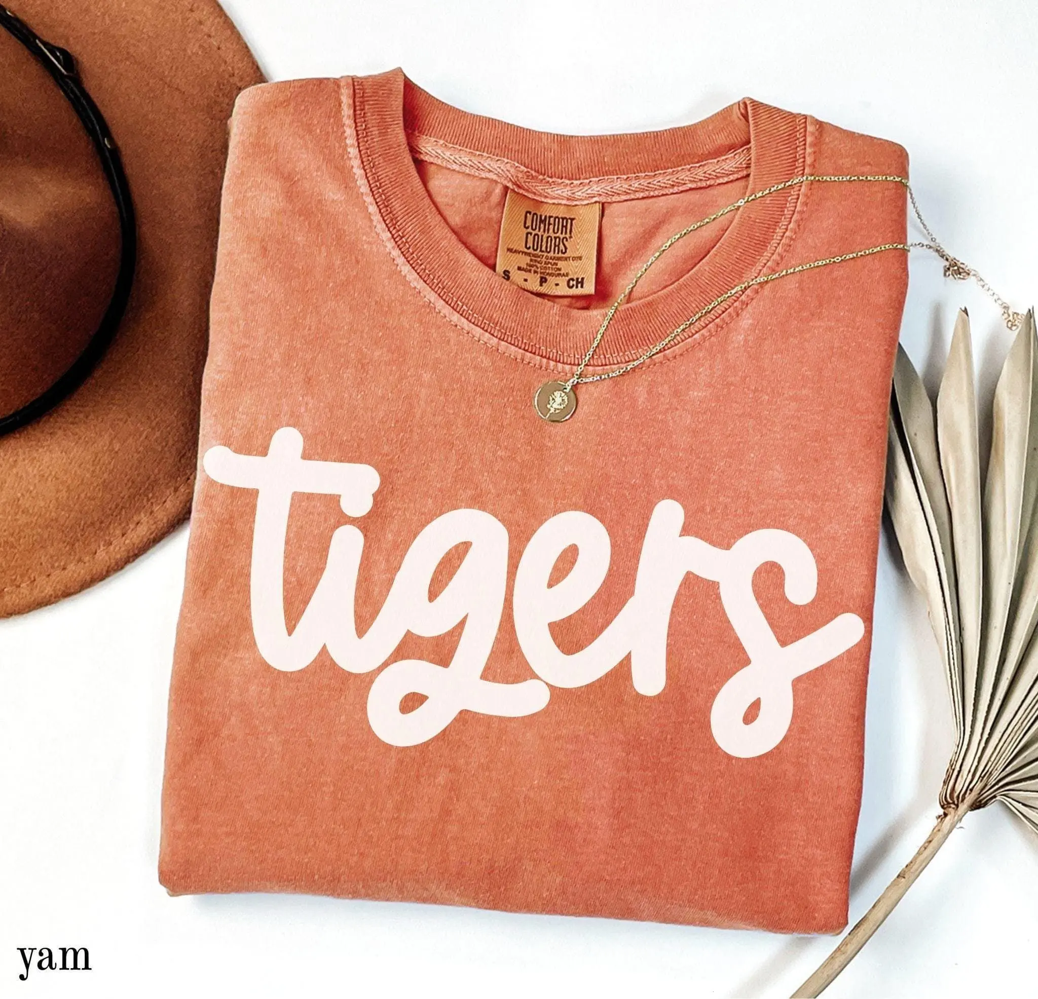Comfort Colors Tigers Shirt, Comfort Colors Tigers Game Day Shirt, Tiger Mascot Shirt, Tigers Game Day Apparel, Teacher Gameday Shirt, Tigers Tailgate