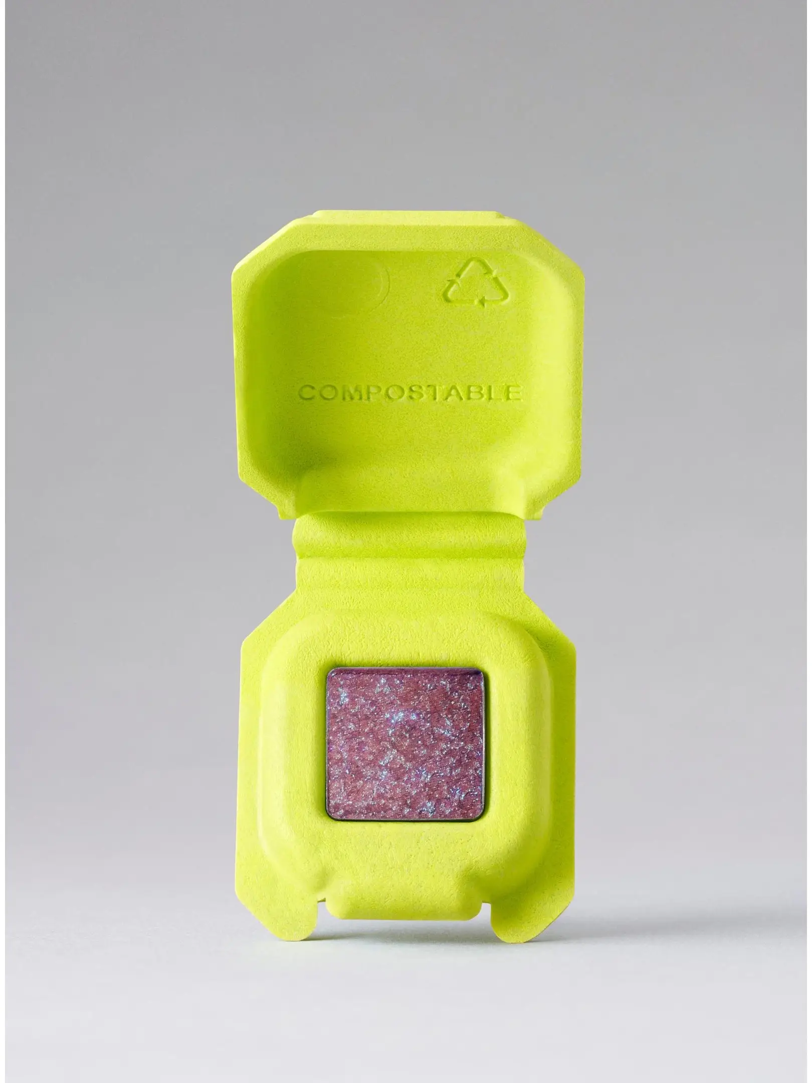 EYESHADOW SINGLES | BLUSHING LIZARD | Sparkle Duochrome Eyeshadow HALF MAGIC Crystal Makeup - Innovative Home-Compostable Packaging