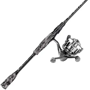 Sougayilang Fishing Rod and Reel Combo, Stainless Steel Guides Fishing Pole with Spinning Reel Combo for Bass Fishing and outdoor fishing