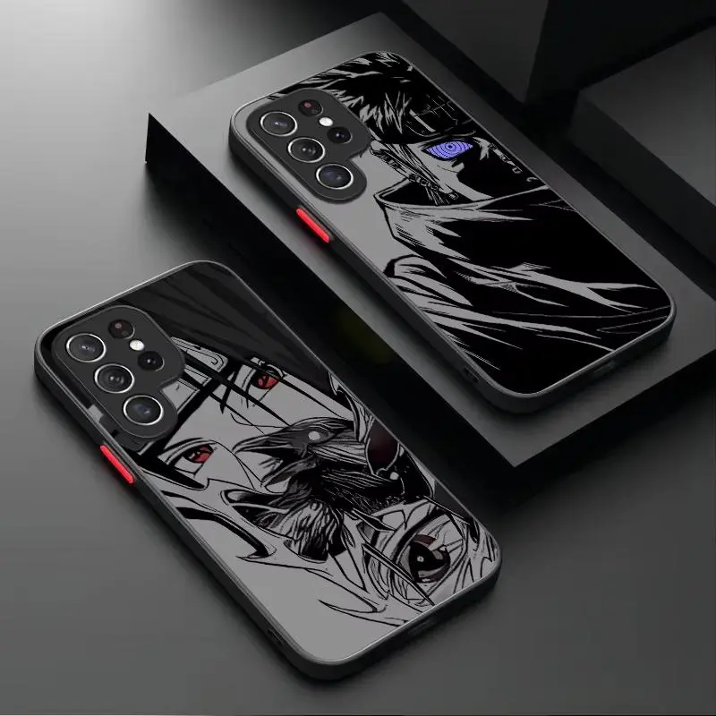 Anime Case for Samsung Galaxy S25 Edge S24 S23 S22 S21 Ultra Plus FE Iphone 17 16 15 14 13 12 11 17Air Plus Pro Promax Washable Shockproof Silicone Cover
