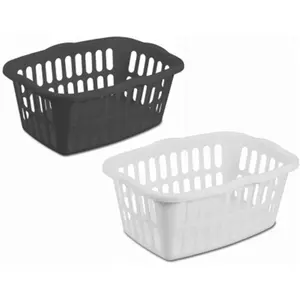 Sterilite 12459412 24 in. Rectangular Laundry Baskets