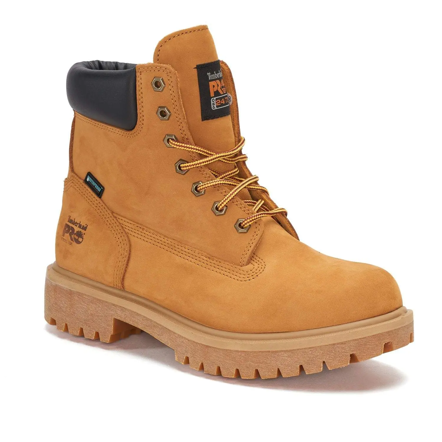 Timberland PRO Direct Attach Men's Waterproof 6-in Steel Toe Work Boots