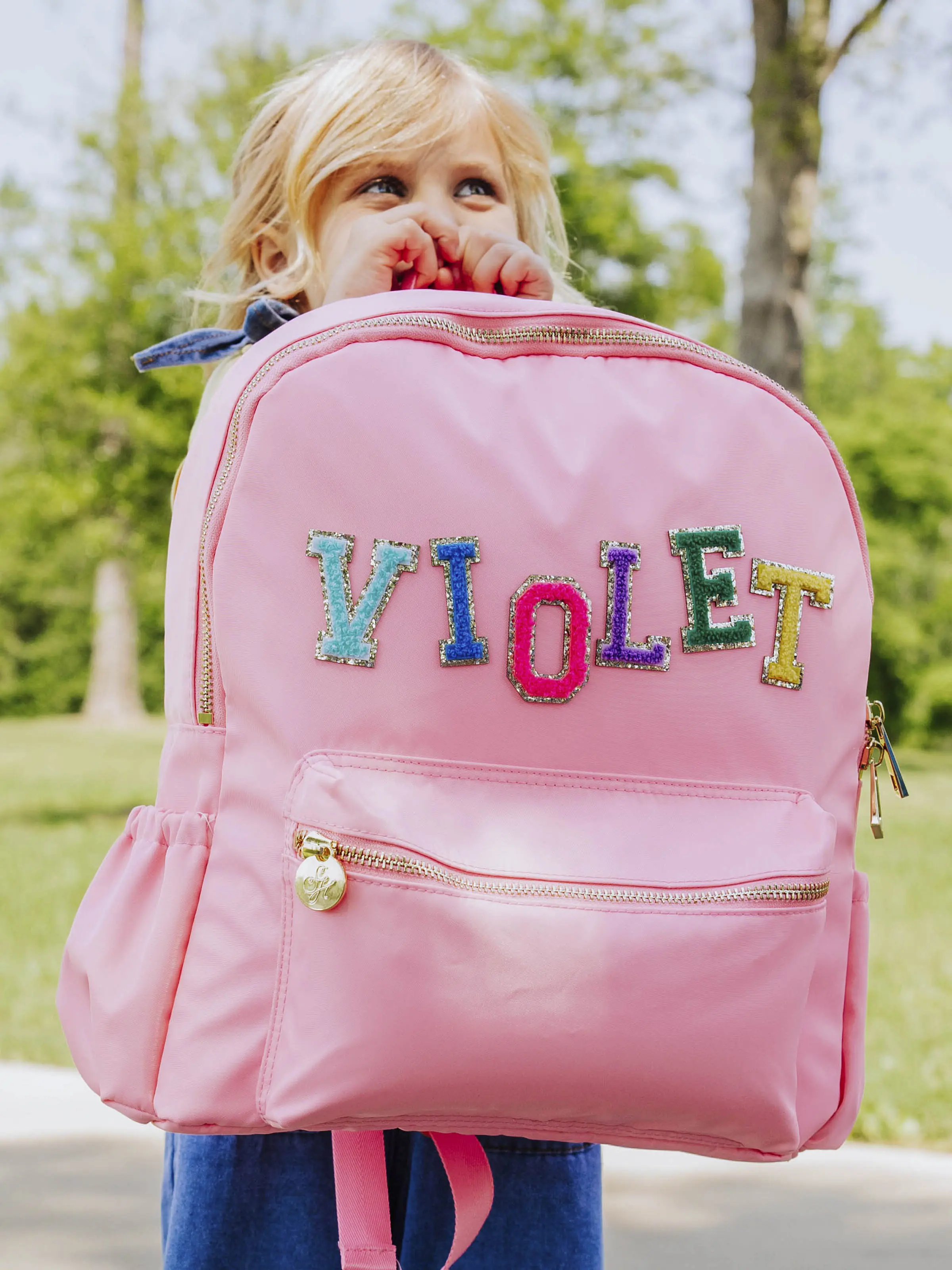 Retro Backpack - Raspberry Sorbert