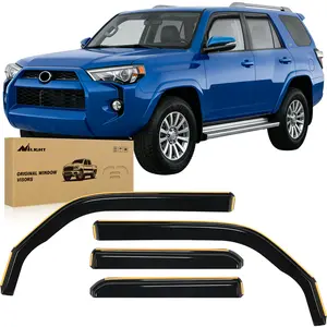 Nilight Durable Rain Guards for Toyota 4Runner 2010 2011 2012 2013 2014 2015 2016 2017 2018 2019 2020 2021 2022 2023 2024 Vent Window Visors, 4 Pieces Car Vehicle Universal Automotive Accessories Body Kit Accessories  dealsforyoudays
