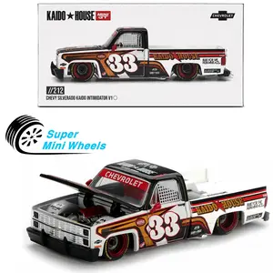 Kaido House x Mini GT 1:64 Chevrolet Silverado KAIDO Intimidator V1 #212