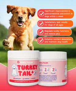 Dog Probiotic Powder for Sensitive Guts Trace Elements Immunity Boost Bone Strength All Ages Canine Nutritional Supplement