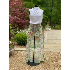 Blakeline Hi-Lo Skirt: Field of Dreams