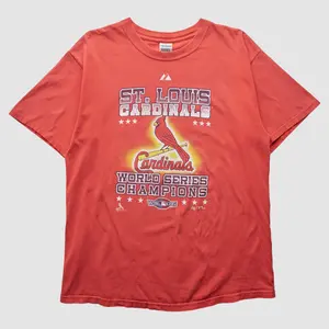 St. Louis Cardinals Majestic 2006 T-Shirt - Red - M