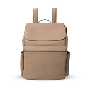 The Sydney Leather Backpack by Andar – Premium Diaper Bag & Everyday Backpack for Moms | Full-Grain Leather with Changing Pad, Stroller Strap & Padded Straps