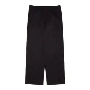 Chino Pleated Pant [Black]