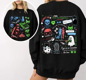 Navessa Allen Series 2 Sided Sweatshirt, Lights Out, Caught Up, Game On, Romance Smut Bookish Shirt, Spicy Books Reader