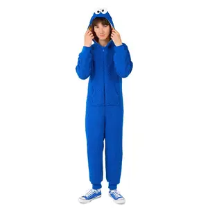 Kid's Sesame Street Cookie Monster Costume Onesie