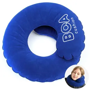 Boa Cushion Travel Pillow Inflatable 360° Support for Head, Neck, and Chin