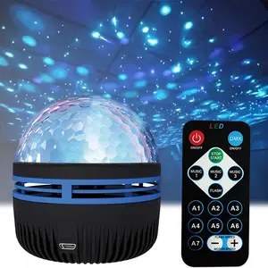 Wonderful Water Pattern Projector LED, Portable, USB Powered with Remote Control, RGB Water Wave Effect, Easy to Use Type, Durable Material