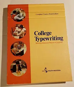 USED-College typewriting: Complete course by unknown (Hardcover)