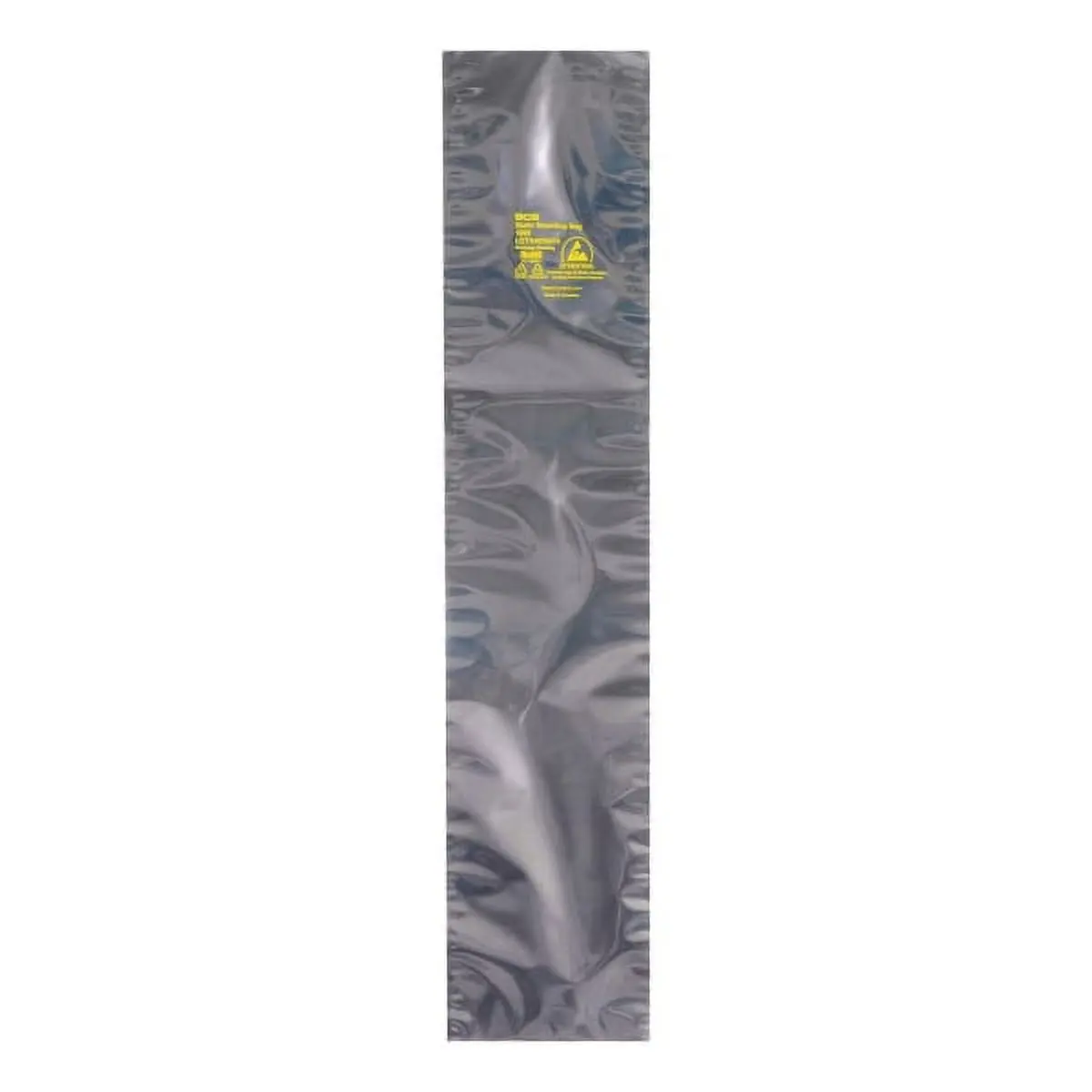 Static Shielding Open End Storage Bags - 12" W x 20" L, 3.1 Mil, Transparent, Durable, Date Coded, Electronic Components Protection, Pack of 100 Case