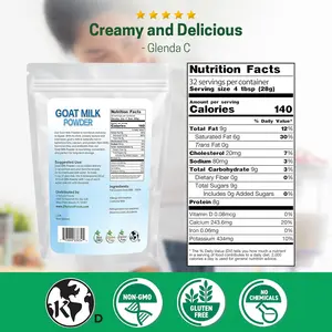 Z Natural Foods Premium Whole Milk Powder - Powdered Milk for Baking, Cooking, Drinks - Dry Milk Powder, Pasteurized, Non-GMO, Gluten-Free, Kosher-Certified, 1 lb