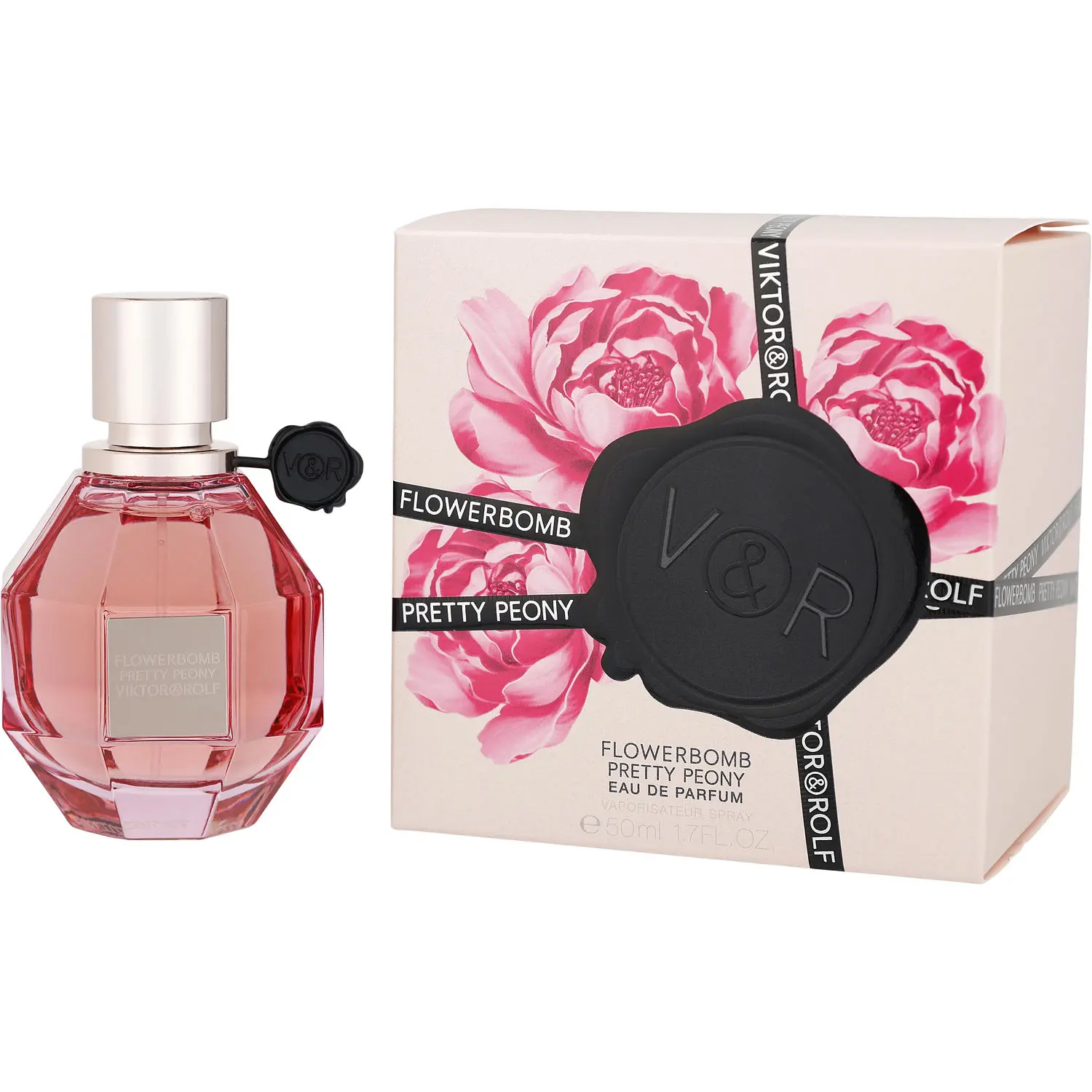 Flowerbomb Pretty Peony By Viktor & Rolf Eau De Parfum For Women