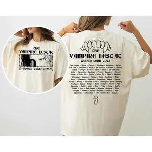 The Vampire Lestat World Tour 2025 T-Shirt Sweatshirt Hoodie For Women and Men