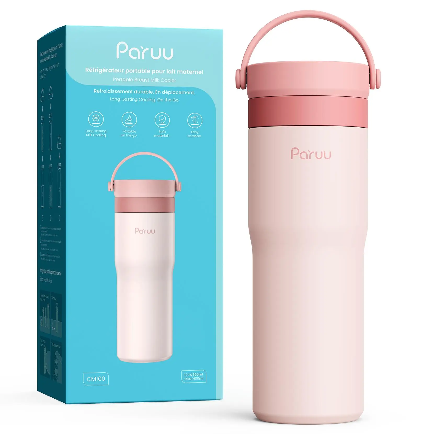 Breast Milk Cooler CM100– Safe, Portable Storage for Expressed Milk. Designed for the modern breastfeeding mom who values both convenience and peace of mind.