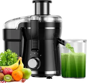 500W Juicer Machine with 3 Speed Settings – Centrifugal Juice Extractor with 3 Inch Wide Feed Chute for Fruits & Vegetables Easy Clean 2026