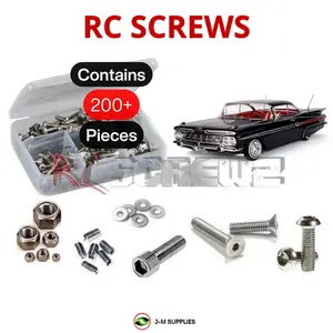 RCScrewZ Stainless Screw Kit rer077 for Redcat FiftyNine 1959 Impala 1/10 RTR Hopping Lowrider | RCX