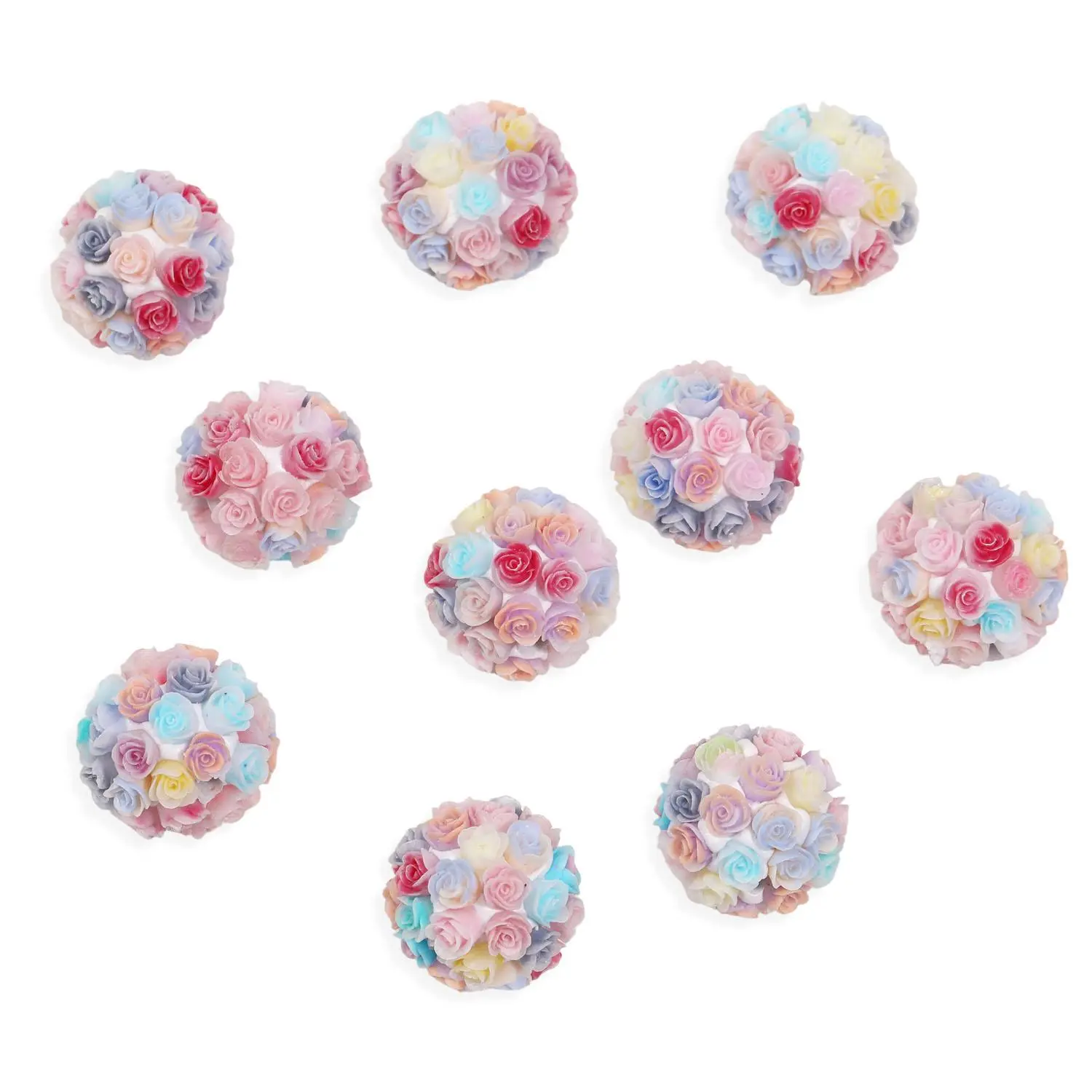 ZY2013012 10PCS Flower ball