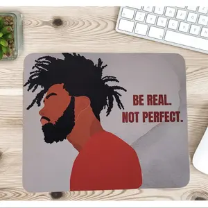 Inspirational Mouse Pads with Black Men Design and Uplifting Quotes for Your Desk and Office