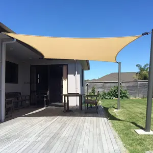 Rectangle Adjustable Shade Sail - UV Block Large Sunshade Canopy, Folding Mesh Outdoor Shelter for Patio, Camping, Summer Outdoor Spaces Gift
