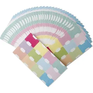 Thickened Handwritten Page Markers, 12-Color Index Classification Labels, 35-Sheet Self-Adhesive Sticky Note Tags, Adhesive Page Index Tabs Flags for Diary & Notebook Bookmark