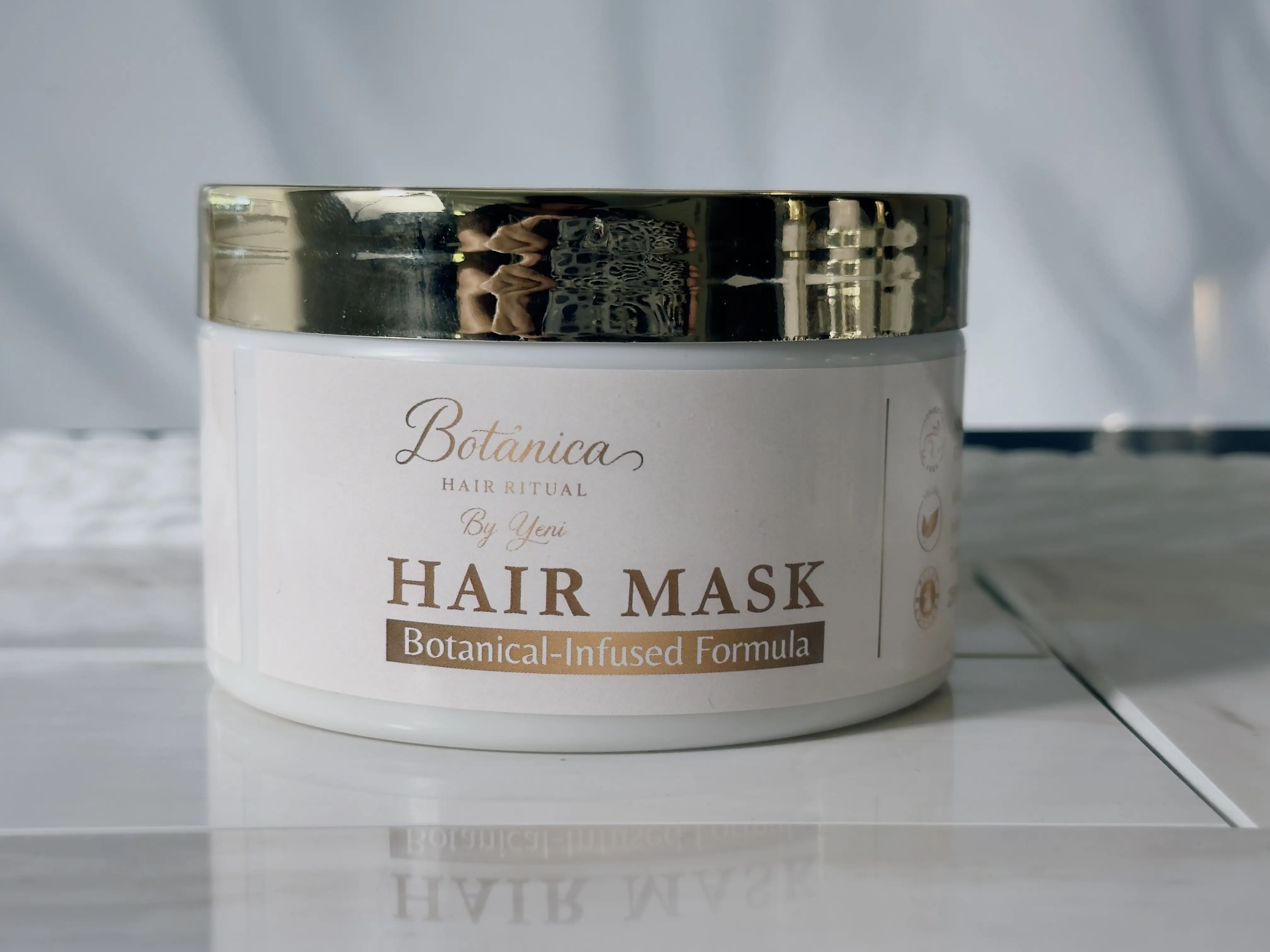 Botanica Intensive Repair Hair Mask - Gentle Hydrating Treatment with Aloe, Argan, Moisturizing Formula, Frizz Control & Restore Solution for Dry Damaged Hair Hydrate Hydrate Moisture