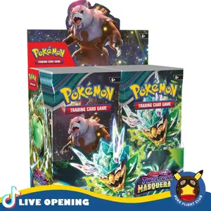 Pokemon English SV06 Twilight Masquerade Booster Box CARDS LIVE OPENING