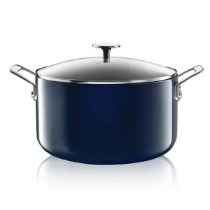 Granitestone Diamond 5-Qt Gradient Stockpot wit h Glass Lid