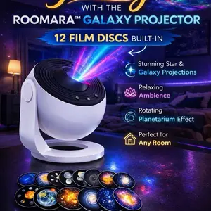 Rotating galaxy star Projector